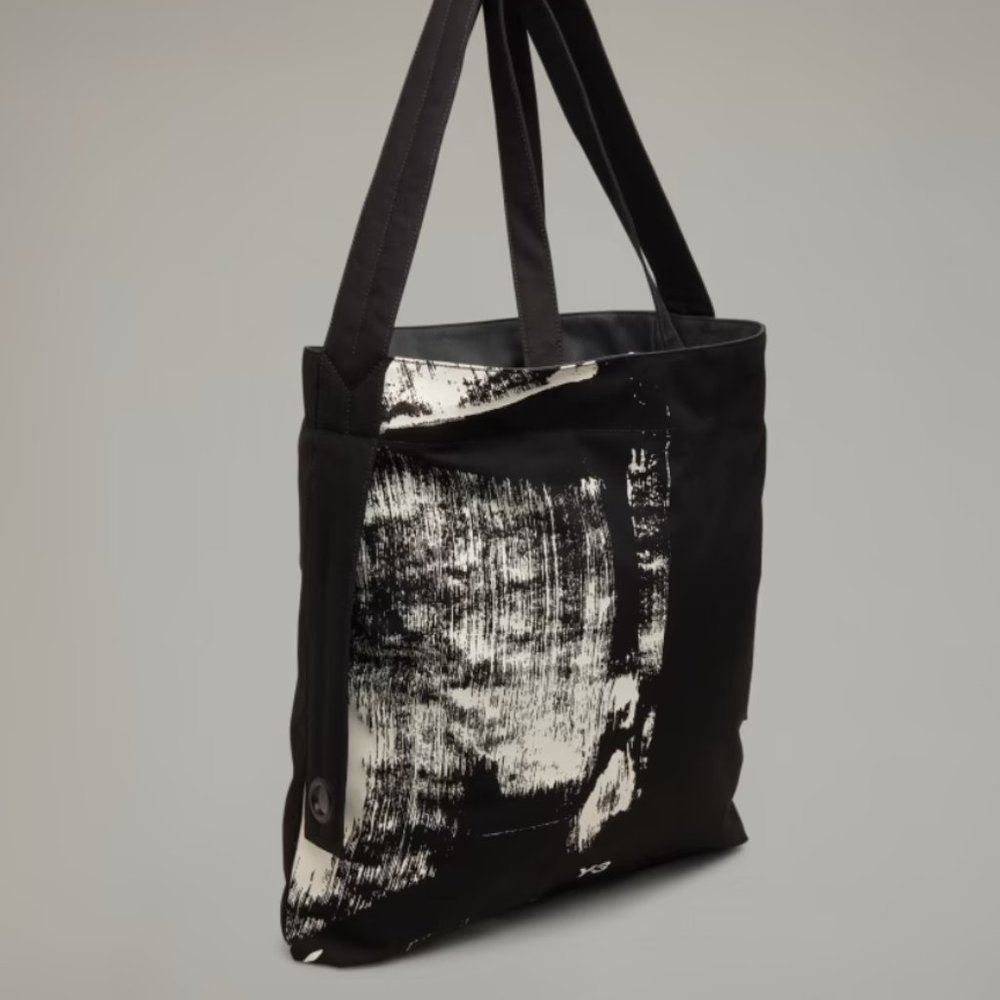 YOHJI YAMAMOTO NWT Adidas Black and White Shoulder Bag